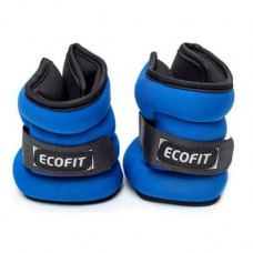 Утяжелитель EcoFit 1 кг x 2 шт (Синие)